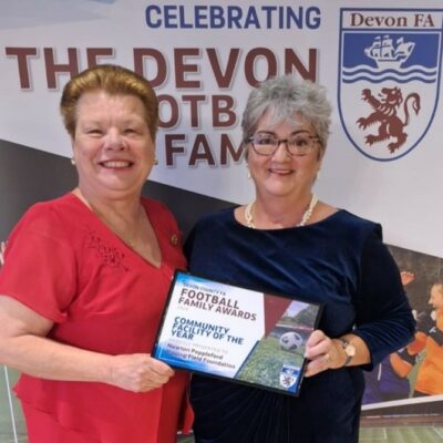 Community Cafe and NPPFF win Devon Football Association Award