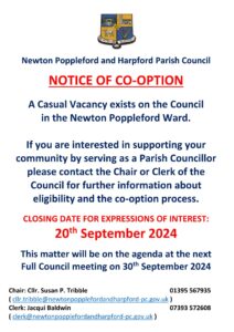 NPHPC Co Option Poster August 2024