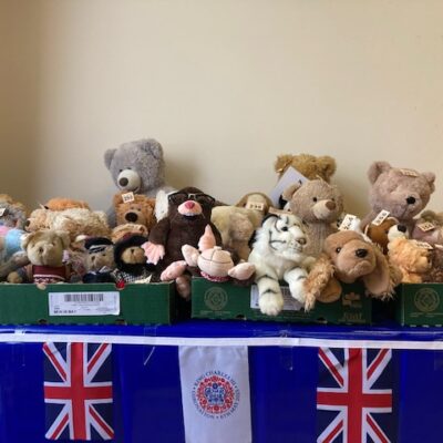 Teddy Tombola At The Coronation Party